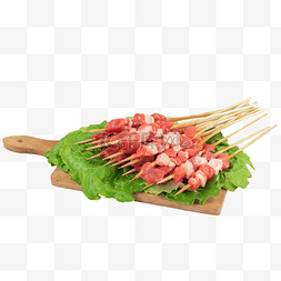 肉串烤串图片_餐饮食材羊肉串烤串