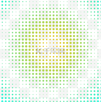 渐变网点底纹背景绿色