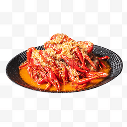 小龙虾美食素材图片_美味蒜蓉小龙虾