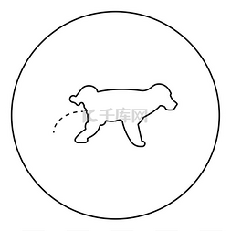 尿液形成图片_撒尿的狗小狗撒尿的宠物用凸起的