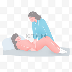 孕妇坐月子图片_产妇产后护理修复锻炼