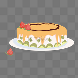厨师日图片_厨师日草莓蛋糕