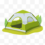 户外绿色便捷帐篷