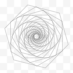 六边形几何线条图片_立体空间透视线条网格矢量
