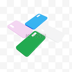 手机壳3d图片_3DC4D立体彩色手机壳