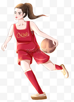 中国女篮运动员