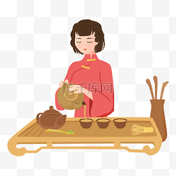 国潮旗袍合影女装图片-国潮旗袍合影女装图片素材免费下载-千库网