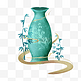 创意中国古董文物花瓶微景观