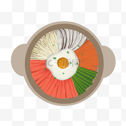美食石锅拌饭韩国美食插图