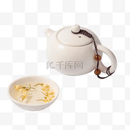 御品清香图片_清香解暑茉莉花茶茶壶