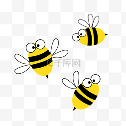 蜜蜂矢量图图片_采矿蜜蜂矢量素材