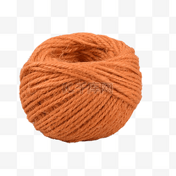 绳团图片_毛线编织舒适保暖亲肤橙色