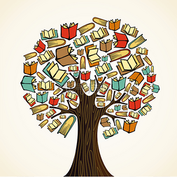 教育概念树与书
