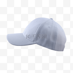 运动棒球帽图片_白色棒球帽遮阳帽纺织品特写