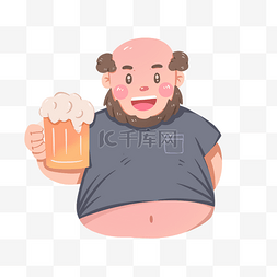中年肥胖图片_中年男性啤酒肚将军肚