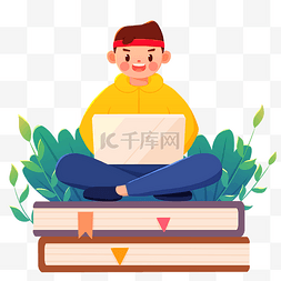 主持人招生图片_扁平教育学习学生考试兴趣培训招