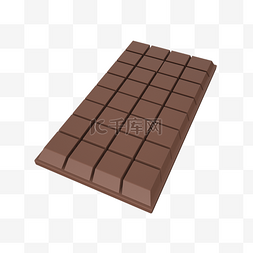巧克力3d图片_3D立体黑巧克力