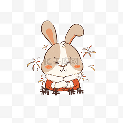 快乐之兔子表情包