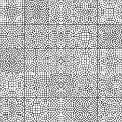 质感复古纹理图片_古代马赛克瓷砖图案玻璃装饰抽象