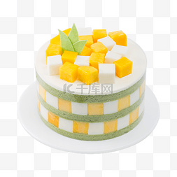 蛋糕奶油图片_西式精致黄桃糕点糕点蛋糕奶油