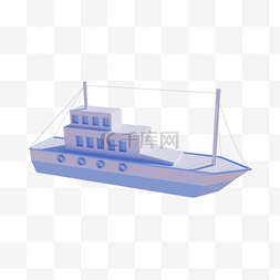 游艇图片_3DC4D立体游轮交通工具
