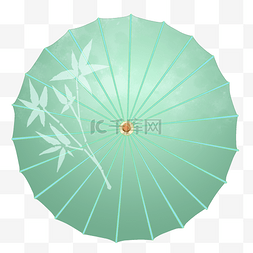 伞元素图片_清明节古风油纸伞雨伞