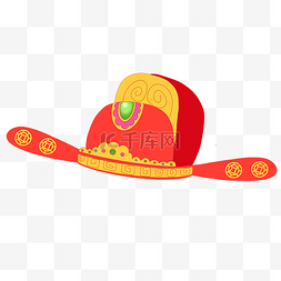 新年财神帽古代帽子春节