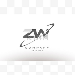 公司灰色图片_zw z w 耐克灰色字母字母徽标
