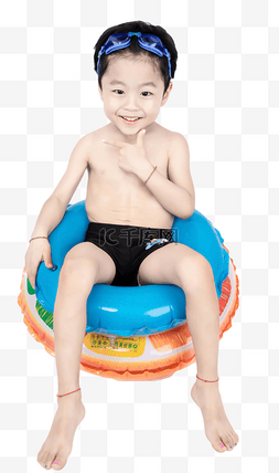 儿童游泳圈游泳衣