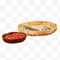 红豆食材粽子