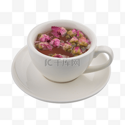 栀子花茶图片_花茶玫瑰泡茶饮料