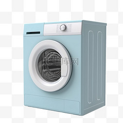 全自动半自动图片_卡通手绘家电全自动洗衣机