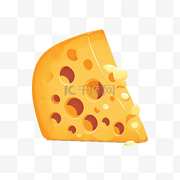 奶酪流下图片_一块的奶酪平面素材