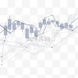 股票k线图片_股票k线图上升趋势商业投资市场