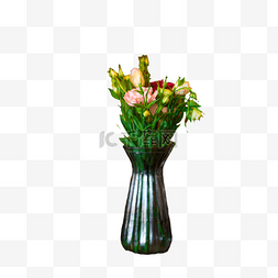 静物花素材图片_花瓶上午花室内赏花