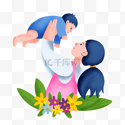 抱孩子图片_母婴服务可爱月嫂抱孩子