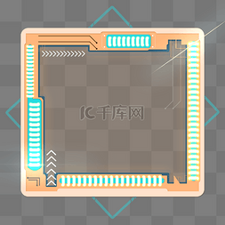 高科技边框图片_科技边框标题框