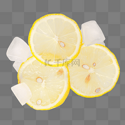 柠檬片新鲜图片_新鲜水果柠檬片
