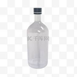 3DC4D立体饮料瓶子