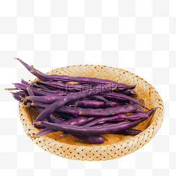 紫色免扣图片_紫色豆角蔬菜
