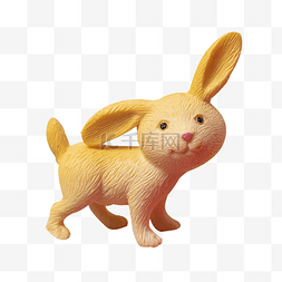 复活节摆件兔子