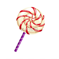 红色糖果棒图片_糖果棒上的万圣节不给糖就捣蛋标
