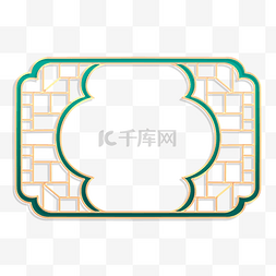 端午节叶子图片_端午端午节立体金边窗户植物浮雕