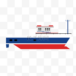 航运图标图片_军舰海上蓝色游轮船只