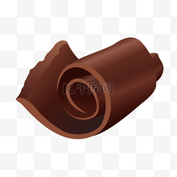 黑厚巧克力屑卷卷