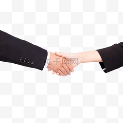 商务人物合作握手