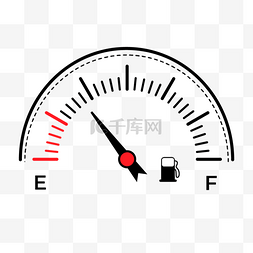 油量表图片_汽车汽油表指针表盘