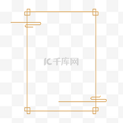 祥云金色立体图片_极简中国风古典传统立体金色祥云