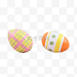 派对鸡蛋快乐复活节彩蛋