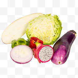 蔬菜伴侣图片_切面蔬菜